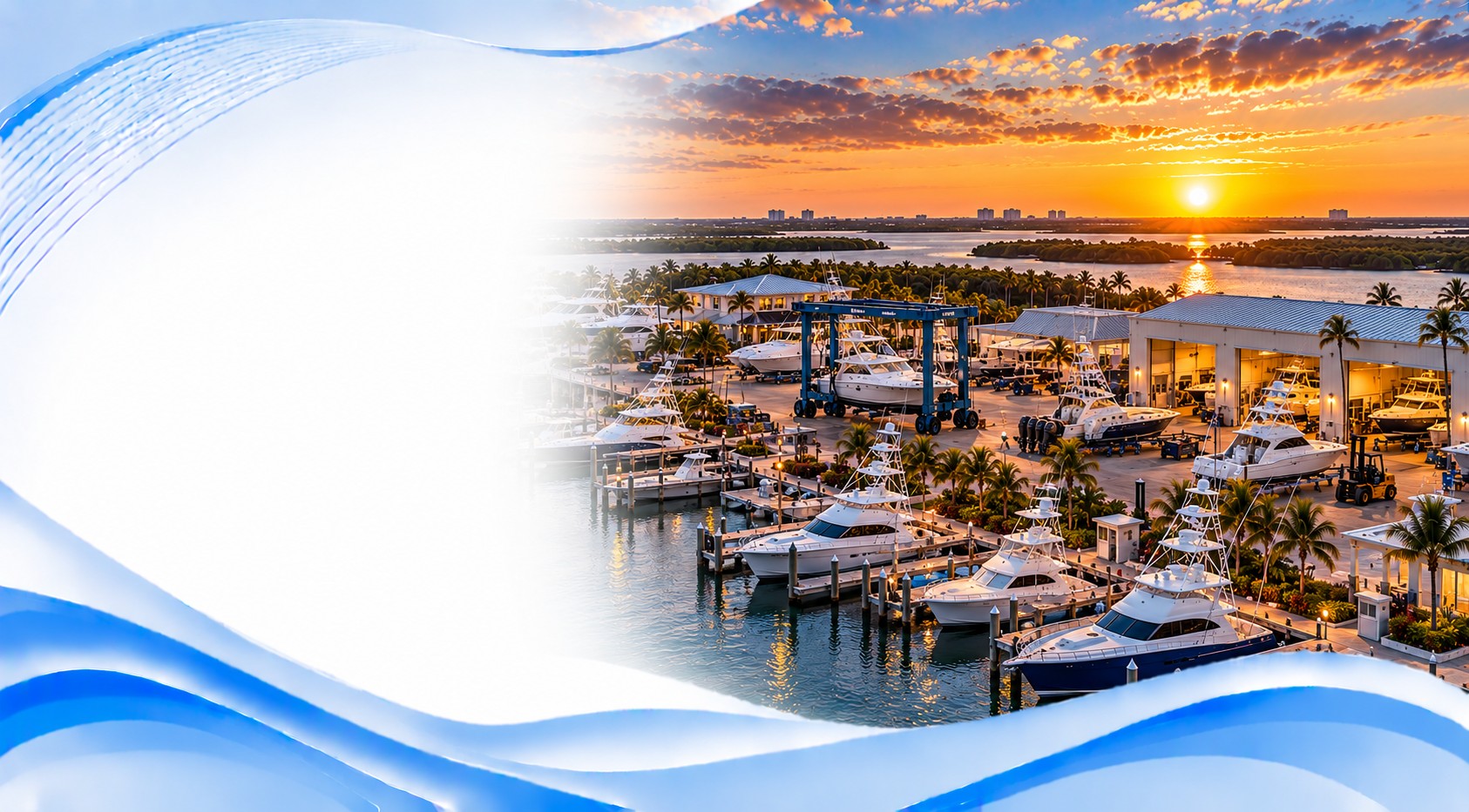 Marina and dock